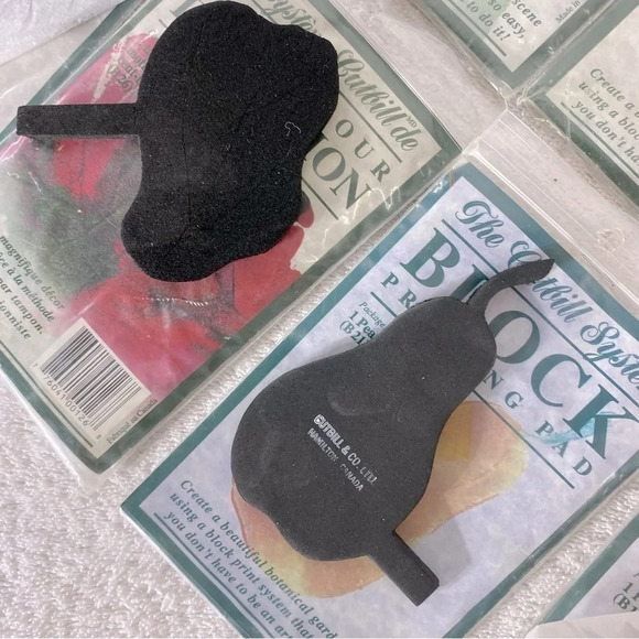 Vintage The Cuthill Systems Block Printing Pads x 8 - Picture 6 of 10